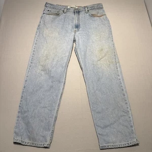Levis 550 Jeans Herren W38 L30 helle Waschung blau Baggy Relaxed Straight 100% Baumwolle - Bild 1 von 19