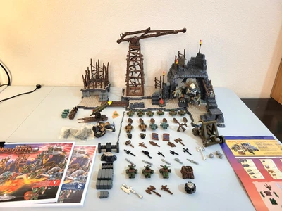 Mega Bloks Dragons Krystal Wars Vorgan Stronhold And Vorgan Attack Incomplete - Image 1 of 4