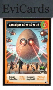 Apocalipse co-co-ro-co-c - Nr. 121 - Scratch & Sniff - Neuroblast Brainrot Party - Picture 1 of 1