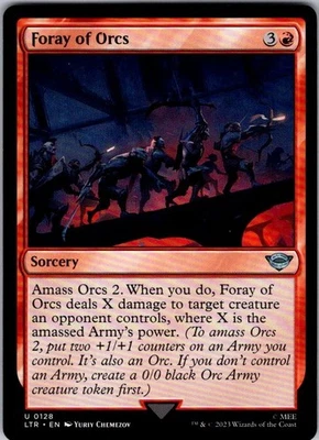 Magic | LTR | Foray of Orcs | 128 | Normal | NM - Image 1 of 2