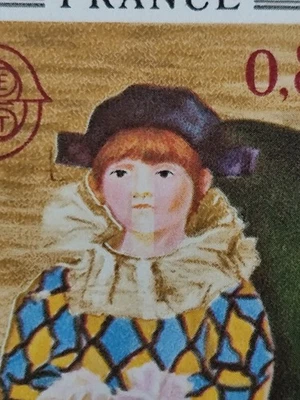 VARIÉTÉ - Picasso , Cérès 1840a trait blanc le long du visage - Photo 1/3