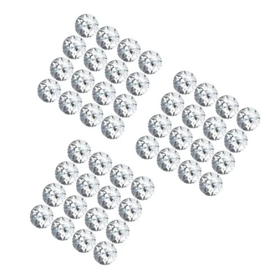  60 botones de tapicería para cabecero de sofá y cama - acolchado de estrás de vidrio Foto 1 de 4