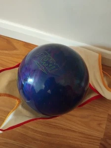 14lb Storm Hy-Road Bowling Ball - Ideal For Practice, Damage To Outer Thumb - Picture 1 of 5