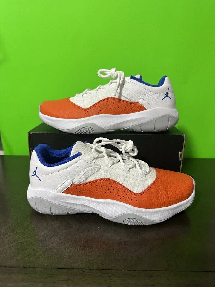 Nike Air Jordan 11 CMFT Zapatillas bajas "Knicks" Blanco Naranja Azul CW0784-108 para hombre Foto 1 de 4