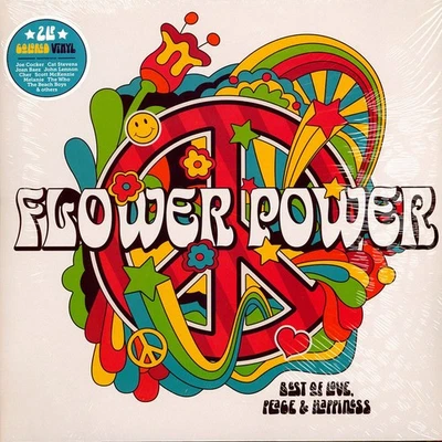 V.A. - Flower Power-Best Of Love, Peace And H (Vinyl 2LP - 2023 - EU - Original) - Bild 1 von 2