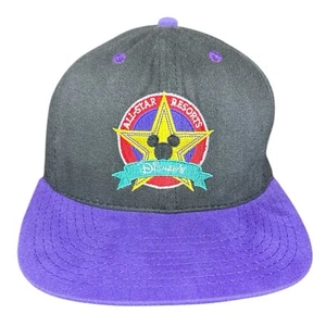 Vintage Mickey All Star Resorts Disney's Hat SnapBack Cap Made In USA - Picture 1 of 7
