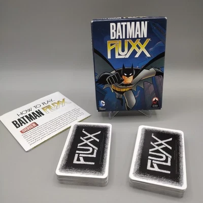Batman Fluxx DC Comics Looney Labs Juego de Cartas 2015 Juego de Mesa 100% Completo Foto 1 de 4