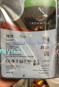 New 1PC Seagate ST10000VN0008 IronWolf NAS 10TB 7200RPM 3.5 "SATA hard drive HDD - Picture 1 of 3