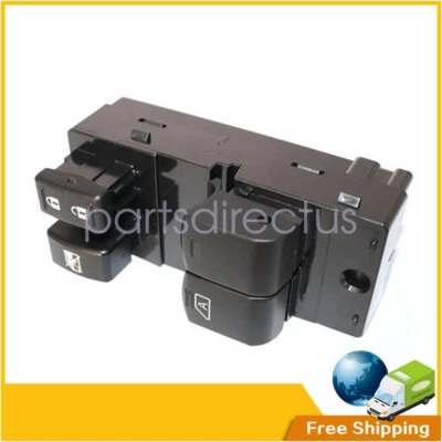Interruptor maestro ventana eléctrica 25401-1PA0C para Nissan NV1500 NV2500 NV3500 2012-2021 Foto 1 de 4