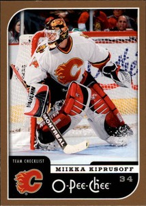 2006-07 O-Pee-Chee #675 Miikka Kiprusoff - NM-MT