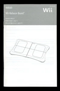 Wii Balance Board [C/RVL-A-BC-USZ-1] (Nintendo Wii) **NUR BEDIENUNGSANLEITUNG** - Bild 1 von 2