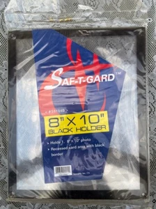 Saf-T-Gard Black 8 X 10 SCREWDOWN BLACK BORDER - Picture 1 of 1