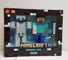 2022 Mattel Minecraft - DIAMOND LEVEL STEVE (Iron Armor) Collector Figure