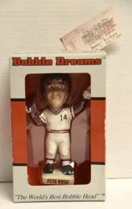 BOBBLE HEAD - DREAMS CINCINNATI REDS PETE ROSE #14 FAREWELL TO RIVERFRONT - NEW - Picture 1 of 15