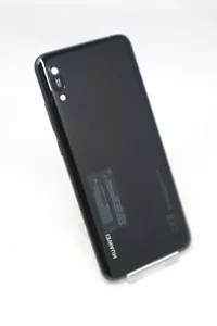 Huawei Y6 2019 Phone Back Battery Cover Housing Black - Zdjęcie 1 z 4
