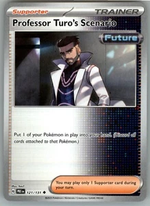 PROFESSOR TURO'S SCENERIO #121/131 Trainer Supporter 2025 Prismatic Evolutions - Picture 1 of 2