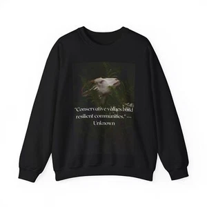 Conservative values... - Unisex Heavy Blend™ Crewneck Sweatshirt - Picture 1 of 45
