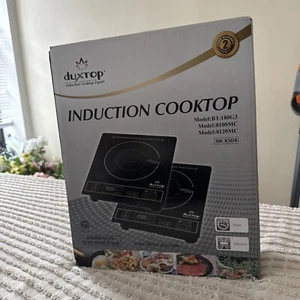 Quemador de encimera de inducción portátil Duxtop 1800W, dorado 8100Mc/Bt-180G3 - Imagen 1 de 2