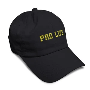 Soft Women Baseball Cap Pro Life Religion B Embroidery Dad Hats for Men - Picture 1 of 55