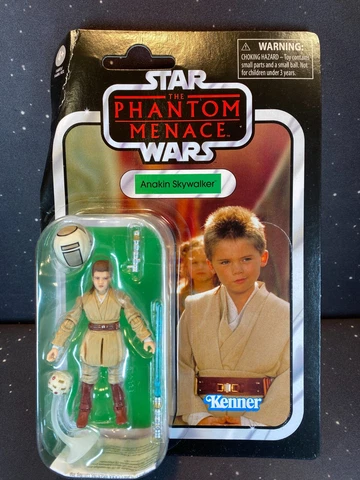 2022 Star Wars Vintage Collection VC80 Anakin Skywalker TPM Re-Issue NON MINT Cover