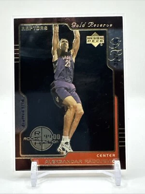 1999-00 Upper Deck Gold Reserve #252 Aleksandar Radojevic #/3500 - Image 1 of 4