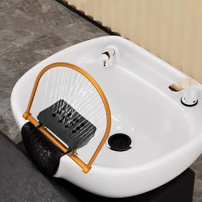 Kit de estante para equipo de circulación de agua para cama de lavado de cabello con almohada de silicona Foto 1 de 4