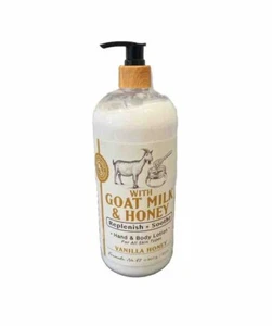 RAE'S LIL' SHOP Ziegenmilch Honig Beruhigende HAND- & KÖRPERLOTION VANILLEHONIG 32oz - Bild 1 von 5