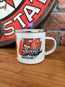 Mug émaillé 60 Speed, Tasse déco vintage voiture racing publicité collection - Foto 1 di 3