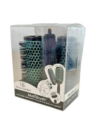 Olivia Garden MultiBrush Detachable Barrel Brush 3 Piece Kit 1 3/8 and 2 1/8 inc - Image 1 of 4