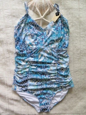 NUEVO Sunseeker Fresco 18 F/G Taza Minimizador Bralette U/W Una Pieza Maillot Gasolina Foto 1 de 4