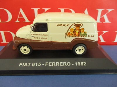 Die cast 1/43 Modellino Furgone Pubblicitario Fiat 615 Ferrero 1952 - Immagine 1 di 4