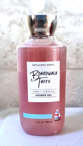 Bath & Body Works Boardwalk Taffy Shower Gel Body Wash 10 oz NEW SEALED