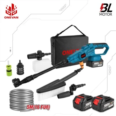 Idropulitrice a batteria ONEVAN 200Bar auto idropulitrice mobile pistola a spruzzo