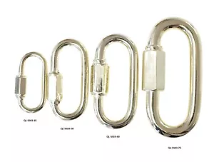 Threaded Stainless Steel Quick Link (2 Pack) - QL-SS03 from RCH Hardware - Picture 1 of 27