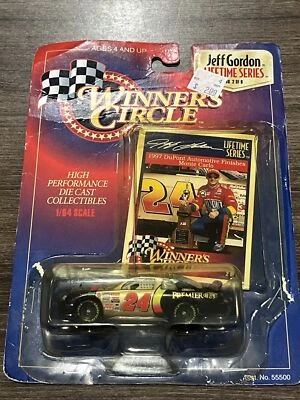 JEFF GORDON 1997 CHROMA PREMIER DUPONT 1/64 WINNERS CIRCLE DIECAST CAR BAD PKG - Image 1 of 4
