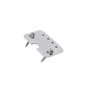Placa de cuello de repuesto eléctrica puente de cordal de guitarra con tornillo de montaje - Imagen 1 de 11