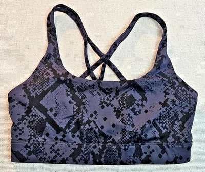 Almohadillas integradas Top Work Out púrpura y negro para mujer pequeñas de Joy Lab Foto 1 de 4