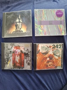 Front 242 CD Sammlung 4 Stück - Bild 1 von 4