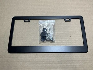 2 Pack License Plate Frames, Stainless Steel Car License Plate Cover Car - Picture 1 of 1