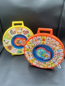 Vintage 1983 See 'N Say The Bee Says & Farmer Says Pull String Toy Mattel WORKS - Picture 1 of 7