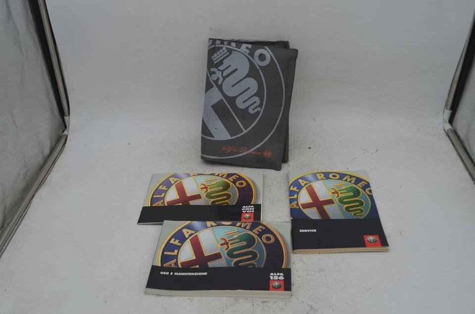 105983- Libretto Istruzioni Alfa Romeo 156 dal 1997 al 2007 - Immagine 1 di 4