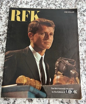 LOOK MAGAZINE 1968 RFK ROBERT FRANCIS KENNEDY MEMORIAL ISSUE - Image 1 of 3