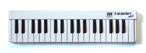 MIDITECH GARAGEKEY MINI37 Mini 37 Key MIDI Keyboard White - Picture 1 of 5