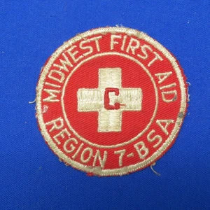 Pfadfinder Region 7 - BSA Midwest First Aid Meet C Patch 2511C1 - Bild 1 von 3