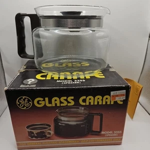 General Electric GE Glass Carafe Model 3355 (XP26X88) Glass Coffee Pot - Picture 1 of 15