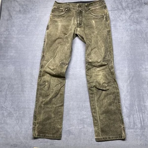 Kuhl Rydr Hose Herren 32x34 braun Stretch Canvas Mid Rise gerades Bein Canvas - Bild 1 von 12