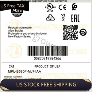 MPL-B580F-MJ74AA Servo Motor AB New in Box MPLB580FMJ74AA ZY US Free Tax - Picture 1 of 11
