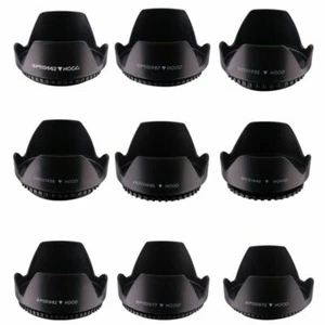 Universal 49/52/55/58/62/67/72/77mm Flower Petal Sunshade Lens Hood Screw-in - Picture 1 of 19