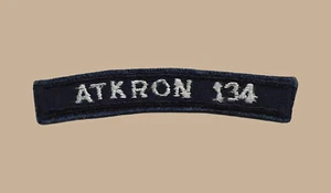 US Navy VA-134 Scorpions Attack Squadron ATKRON UIM Rocker Tab (01) - Picture 1 of 1