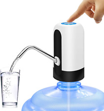 Portable Water Bottle Pump, Universal Bottle Electric Water Dispenser with Switc